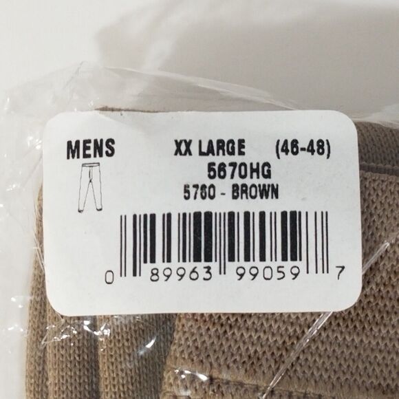 Medalist Hunt Gear Core Performance Base Layer Pants Mens 2XL Brown NEW - Picture 2 of 4